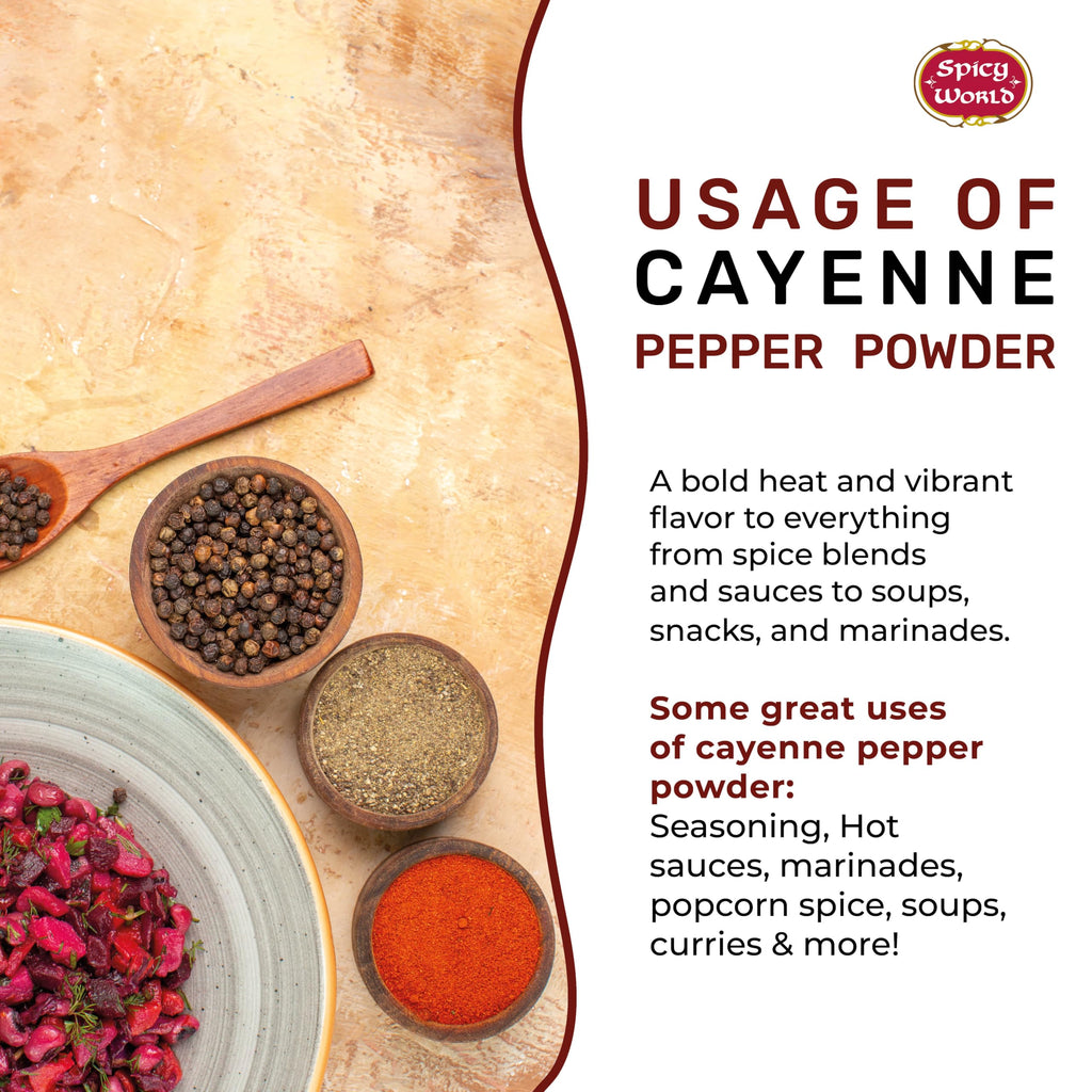 Cayenne Pepper Powder 2.5LB Jar 50,000 SHU Gluten Free T1309