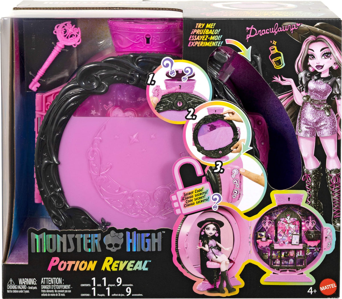 Potion Reveal Playset with Doll G3878